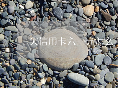欠信用卡六萬元怎么辦？還款方案及建議